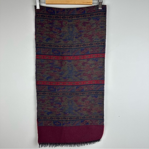 Christian Dior Multicolor Patterned Scarf - Picture 1 of 4